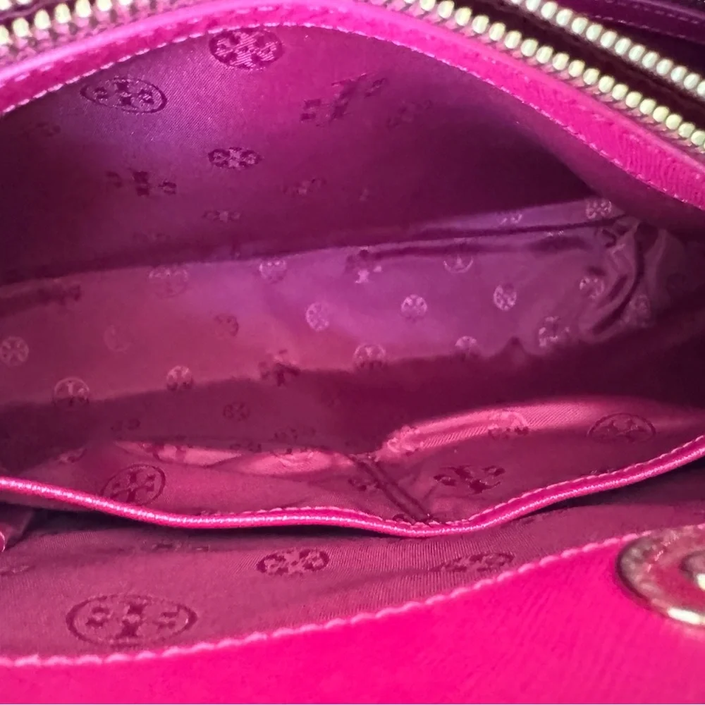 Tory Burch Raspberry handbag - Picture 4 of 6